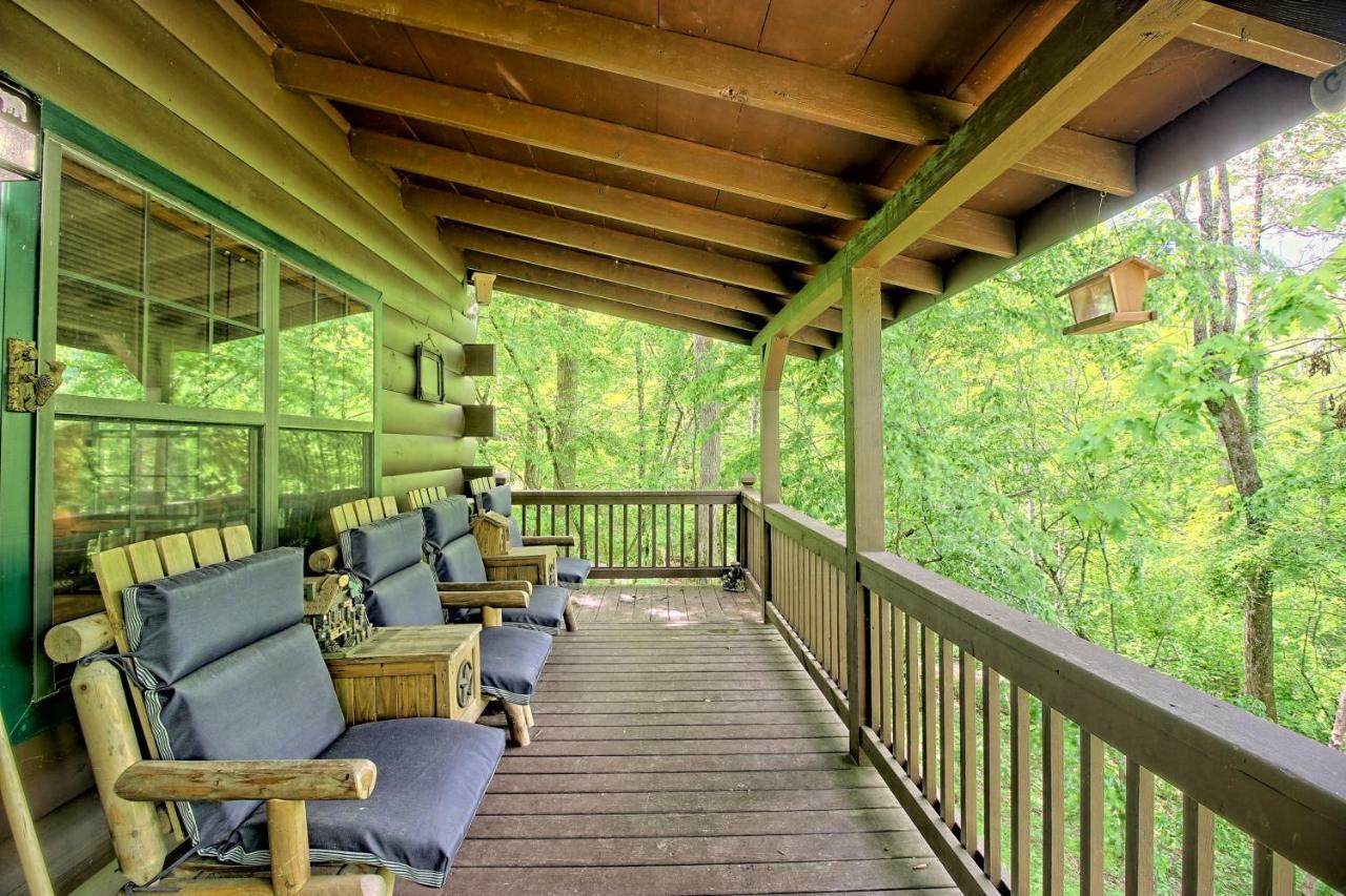 Tree Song Mountain Creek Cabin エリジェイ エクステリア 写真